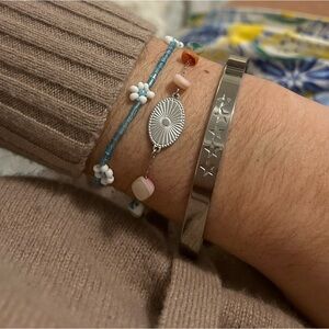 Silver Star Cuff